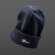 Gorros invierno unisex con parche y doble capa poliéster Bulnes Negro detalle 3