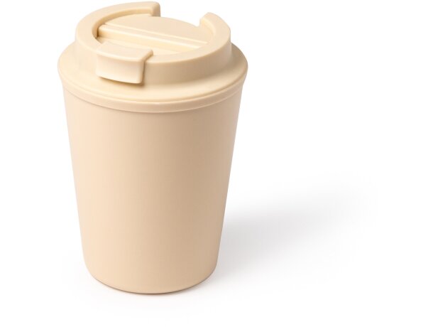 Vaso Oklan 300ml con tapa de rosca y boquilla ergonómica Blanco detalle 4