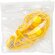 Auriculares con cable pvc Punk Amarillo detalle 5