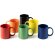Tazas para personalizar unisex en variados colores cerámica Negro detalle 2