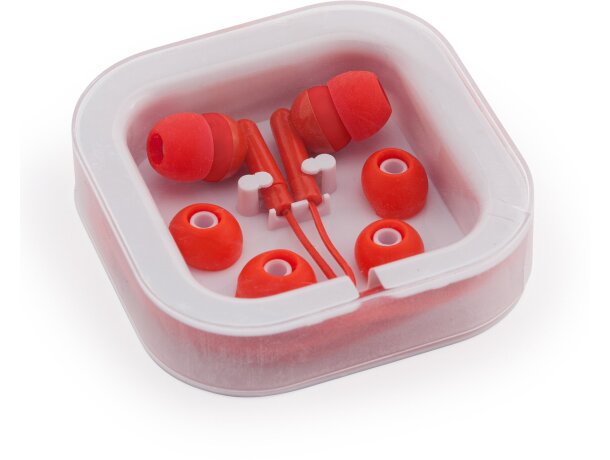 Auriculares con conexion jack 3.5 de plástico Aoki Blanco detalle 4