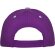 Gorras béisbol cierre velcro de algodón 260 g/m2 Panel Purpura detalle 54