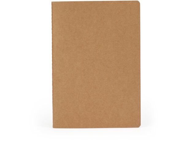 Libretas baratas colores variados cartón reciclado Danica Crudo detalle 6