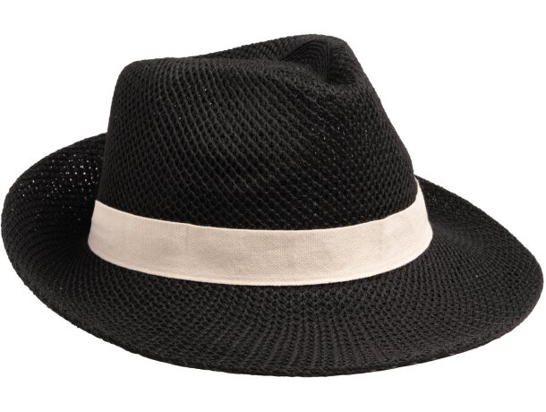 Cinta sombrero Gosy algodón natural personalizable Crudo detalle 2