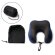Almohadilla de viaje Destin con memoria estructural ajustable Negro detalle 2