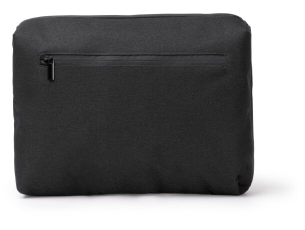 Funda portátil Ritmon RPET con doble compartimento y rejilla Negro detalle 4