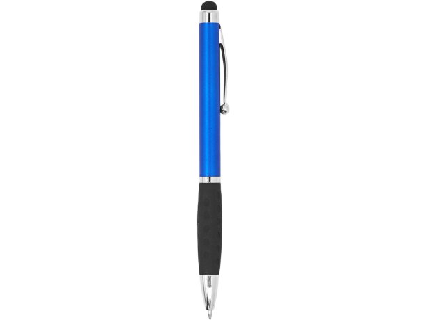 Bolígrafo con puntero táctil original de plástico metalizado tinta azul Semenic Royal detalle 6