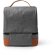 Bolsa térmica personalizada con cremallera y base en pu de rPET Kulga Gris vigore detalle 2