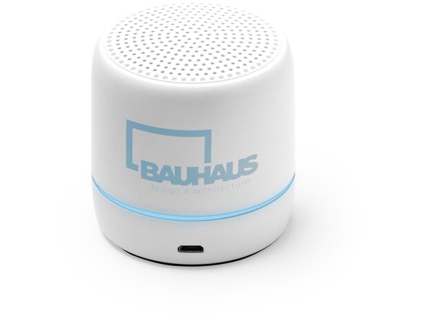 Altavoz barato de sobremesa Elson Blanco detalle 3
