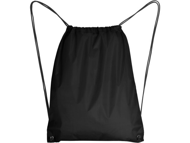 Mochila de cuerdas de poliéster 210D multiusos 70 g/m2 Negro detalle 5