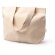 Bolsa algodón unisex grande reciclado 330 g/m2 Bragi Crudo detalle 1