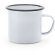 Taza ANON Blanco/blanco detalle 6