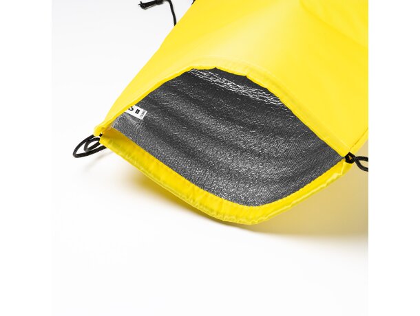 Mochila de cuerdas y nevera aluminio Graja Blanco detalle 1