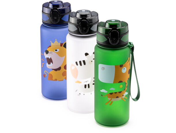 Bidón Marlen tritán con cierre de seguridad y asa de transporte Blanco detalle 3