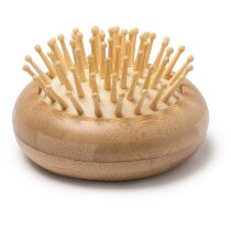 Peine plegable Seldon de bambú con espejo