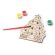 Set navidad Candel árbol madera con pinturas y pincel Arbol detalle 2