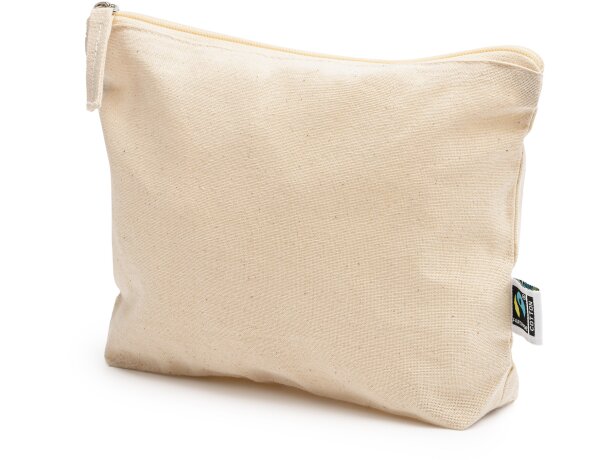 Neceser algodón fairtrade multiusos 180 g/m2 Crudo detalle 4