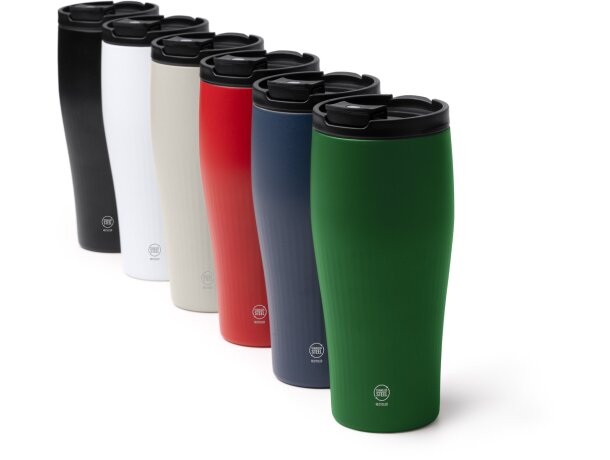 Vaso térmico Seward acero inoxidable 304 reciclado 500ml Blanco detalle 3