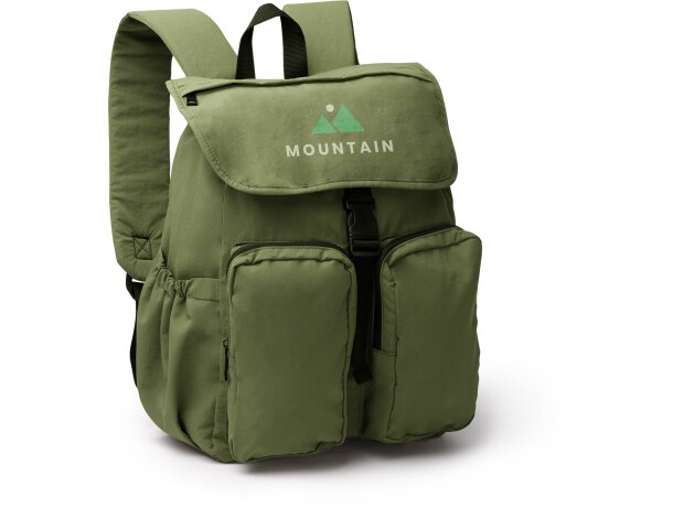 Mochila Kabuki nylon acolchada con compartimento para portátil Negro detalle 5