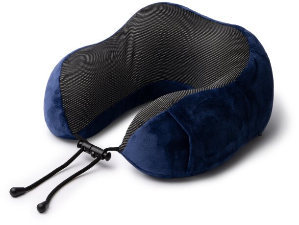 Almohadilla de viaje Destin con memoria estructural ajustable Negro detalle 5