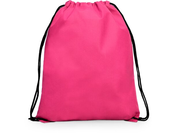 Mochila de cuerdas diversos colores non woven 80 g/m2 Calao Blanco detalle 2