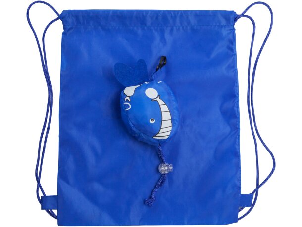 Mochila infantil poliéster 190T Pez detalle 15