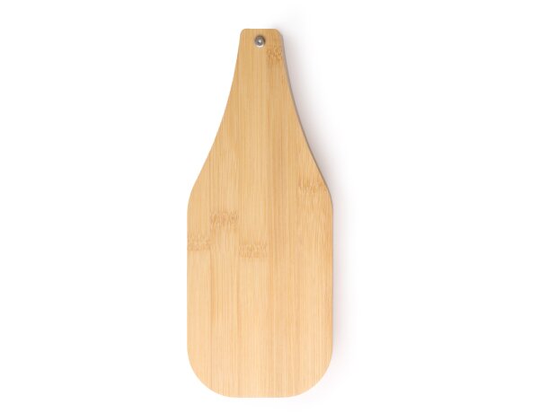 Set queso y vino Gauda con estuche bambú y acero inoxidable Crudo detalle 4