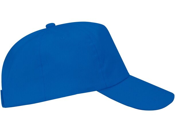 Gorras béisbol con cierre ajustable velcro de algodón 170 g/m2 Uranus Royal detalle 20