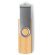 Memoria USB Gatlin de bambú natural con 32GB