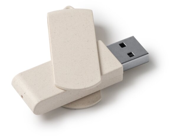 Memoria USB 16GB para empresas con diseño grabado Kinox crudo