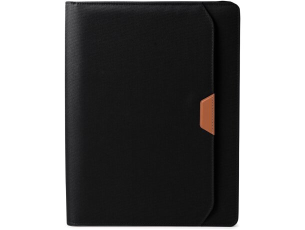 Carpeta Veliz con RPET reciclado y detalles en PU Leather Negro detalle 5