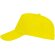 Gorras béisbol con cierre ajustable velcro de algodón 170 g/m2 Uranus Amarillo detalle 15