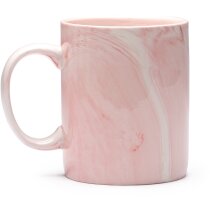 Taza cerámica personalizada Norval 350ml efecto mármol elegante