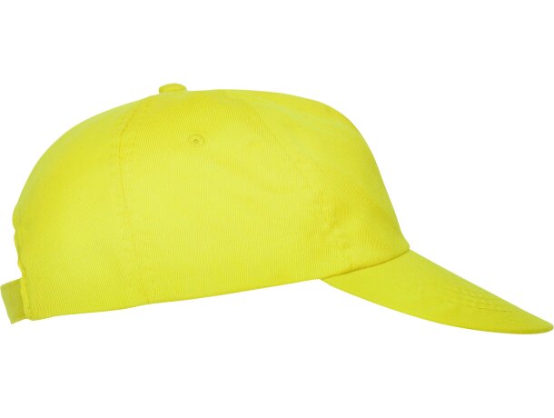 Gorra básica con logo a personalizar Amarillo detalle 15