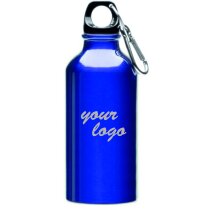 Botella de aluminio 400 ml con cierre antigoteo