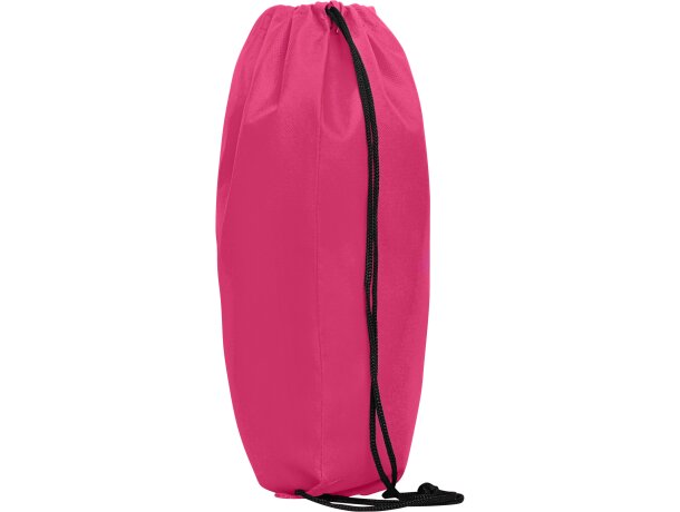 Mochila de cuerdas diversos colores non woven 80 g/m2 Calao Roseton detalle 33