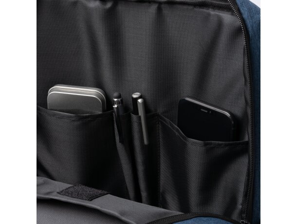 Mochila Bruson RPET con compartimento para portátil 15 pulgadas Negro detalle 2