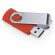 Memoria USB Marvin 16 GB con chip original y clip giratorio Rojo detalle 19