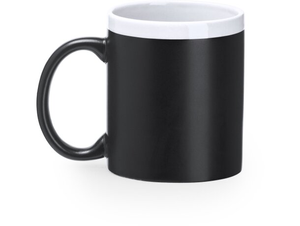 Taza Palta con pizarra escribible 350ml incluye tiza y caja Rojo detalle 16