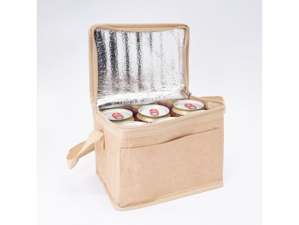 Bolsas térmicas con capacidad de 3L y solapa papel kraft laminada 130 g/m2 Crudo detalle 1