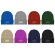 Gorros invierno unisex con parche y doble capa poliéster Bulnes Negro detalle 2