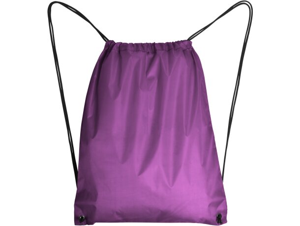 Mochila de cuerdas de poliéster 210D multiusos 70 g/m2 Morado detalle 13