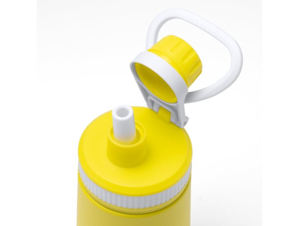 Bidón Pumba de acero inoxidable con doble pared aislante 350ml Blanco detalle 1