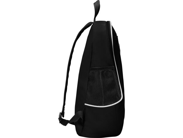 Mochila infantil deportiva poliéster Misuri Negro detalle 11