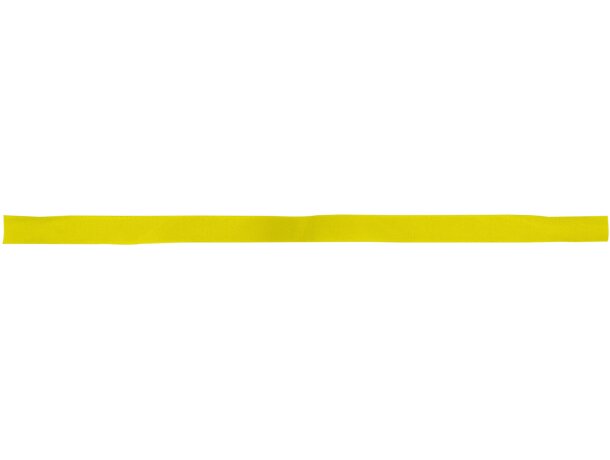 Pulseras de publicidad poliéster Fete Amarillo detalle 8