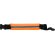 Cinturón deportivo personalizado poliéster unisex 72 Marathon Naranja fluor/negro detalle 10
