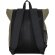 Mochila deportiva con asas acolchados en poliéster 900D 220 g/m2 Dodo Verde militar detalle 8