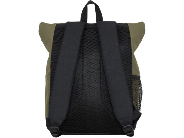 Mochila deportiva con asas acolchados en poliéster 900D 220 g/m2 Dodo Verde militar detalle 8