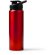 Bidón Raiden de aluminio reciclado 800ml con tapa rosca Rojo