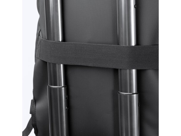 Mochila Soplex negro con sistema de compresión al vacío Negro detalle 4